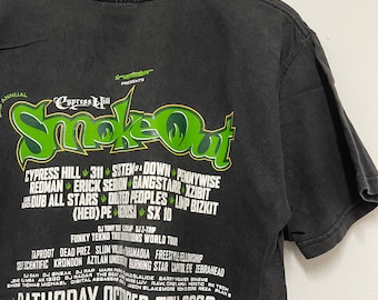 Smoke Out 2000年製 Tシャツ サイプレスヒル、リンプ、311 il_1080xN