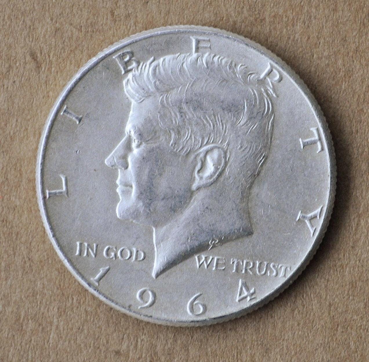 1964年ケネディ銀貨ハーフドル - 発行初年度 - 1964年ハーフドル