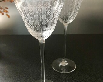 Rosenthal Sherry Motif Romance II Studio Linie Etched Curved Blown