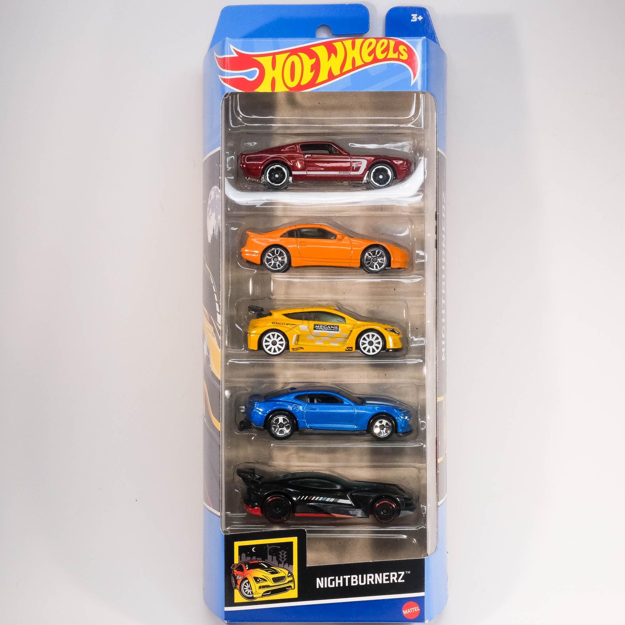 Hot Wheels Nightburnerz Five Pack (2024) - Unleash the Street
