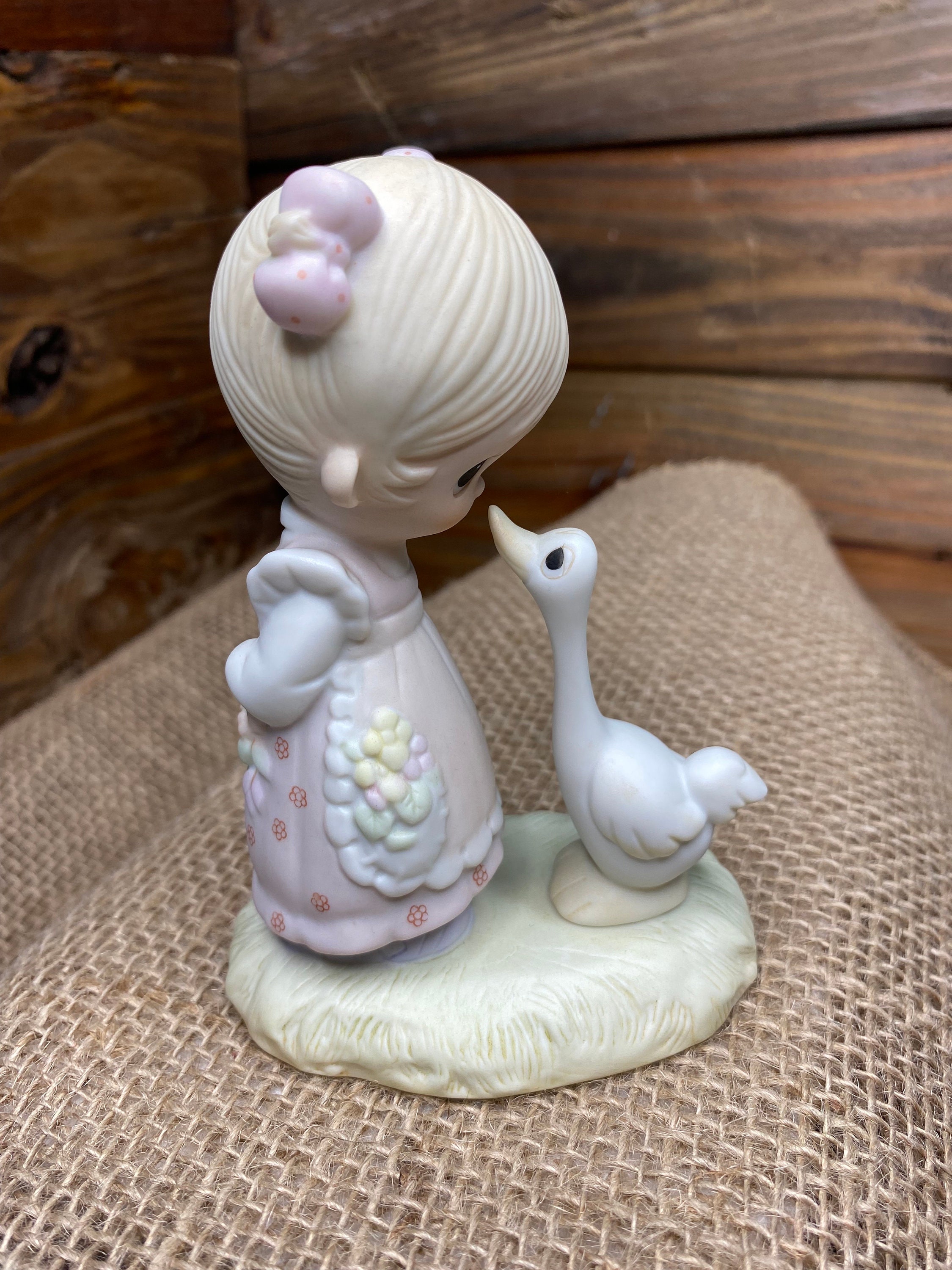 Vintage Precious Moments ORIGINAL 21 Figure *make A Joyful Noise