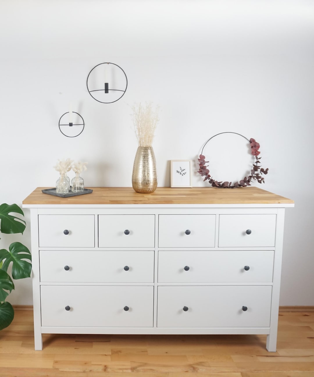 Ikea Hemnes Holzplatte aus Eichenholz - Deckplatte aus Massivholz