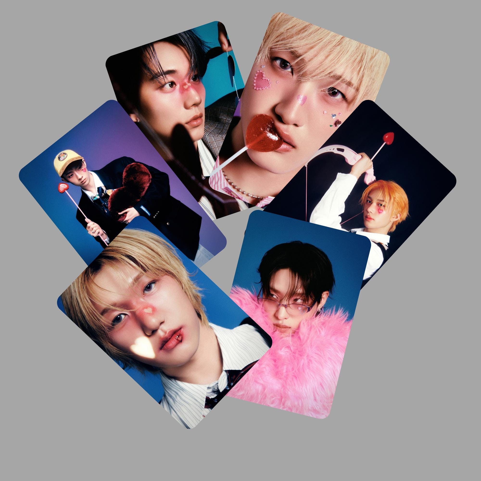 P1harmony EX Teaser Photocards 2 Versions -preorder - Etsy