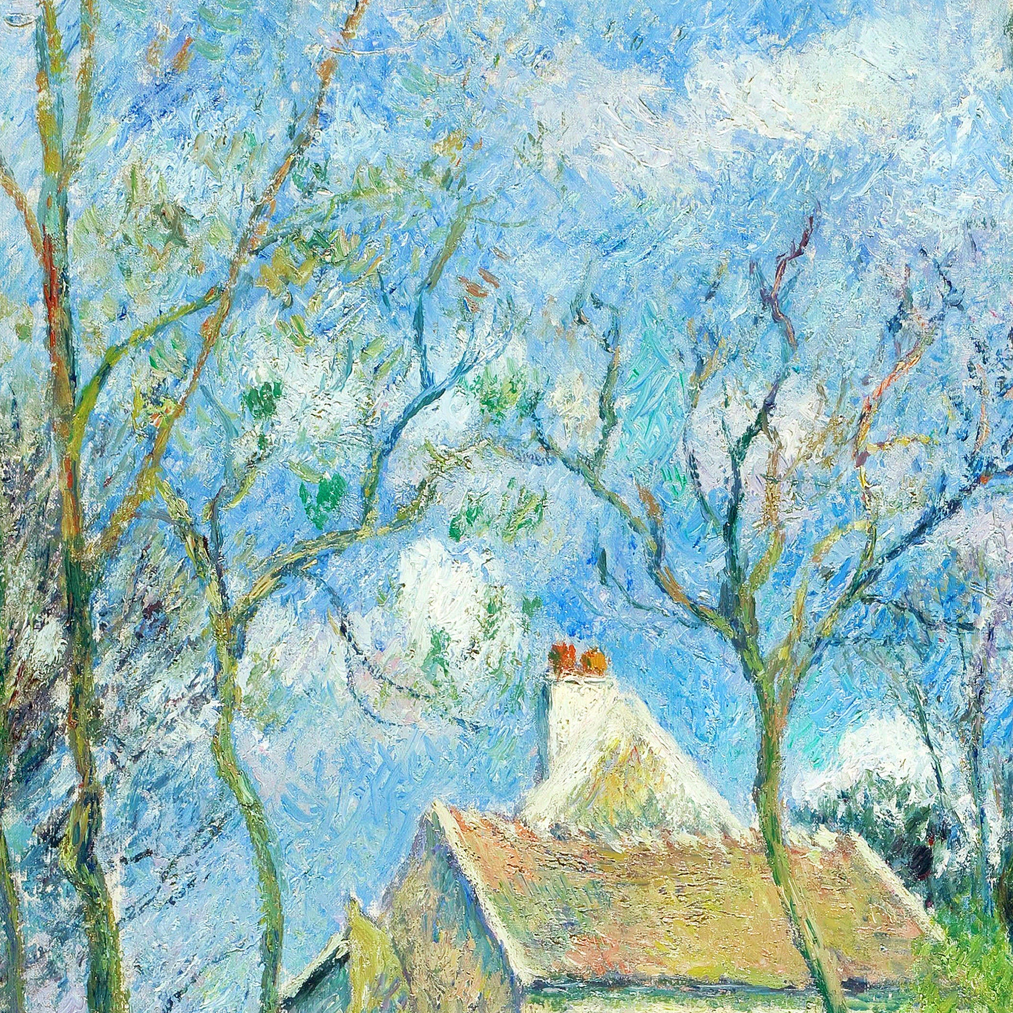 Camille Pissarro,the Path to Les Pouilleux, Pontoise,art Prints