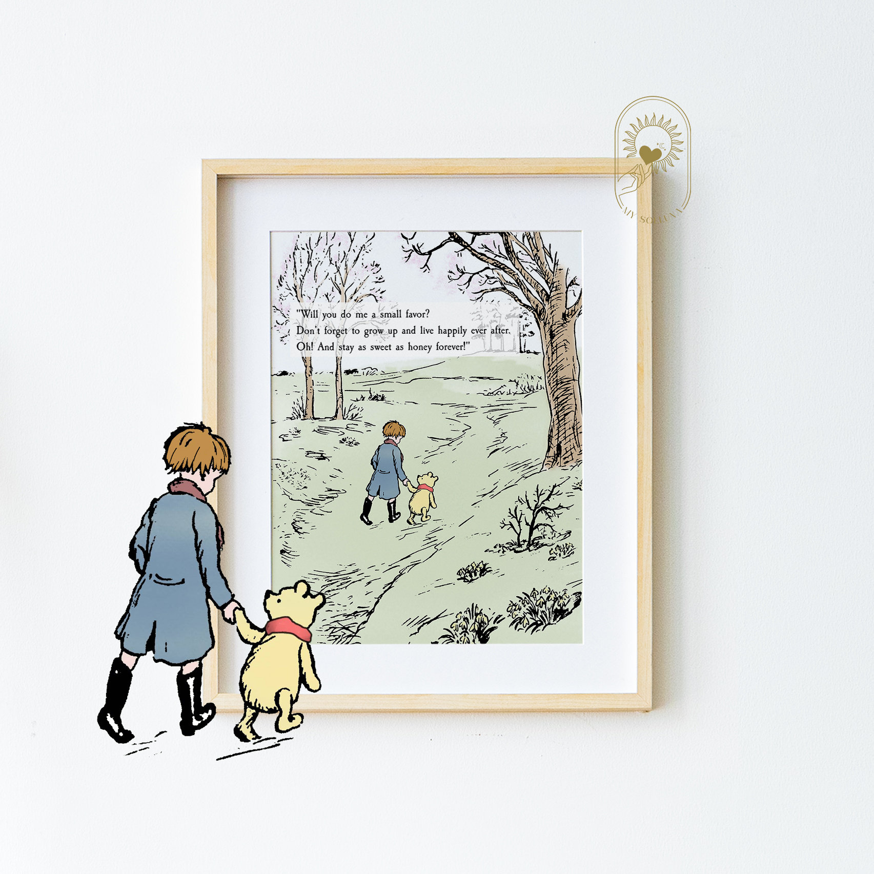Don't Forget to Grow up and Live Happily Ever After, Winnie the
