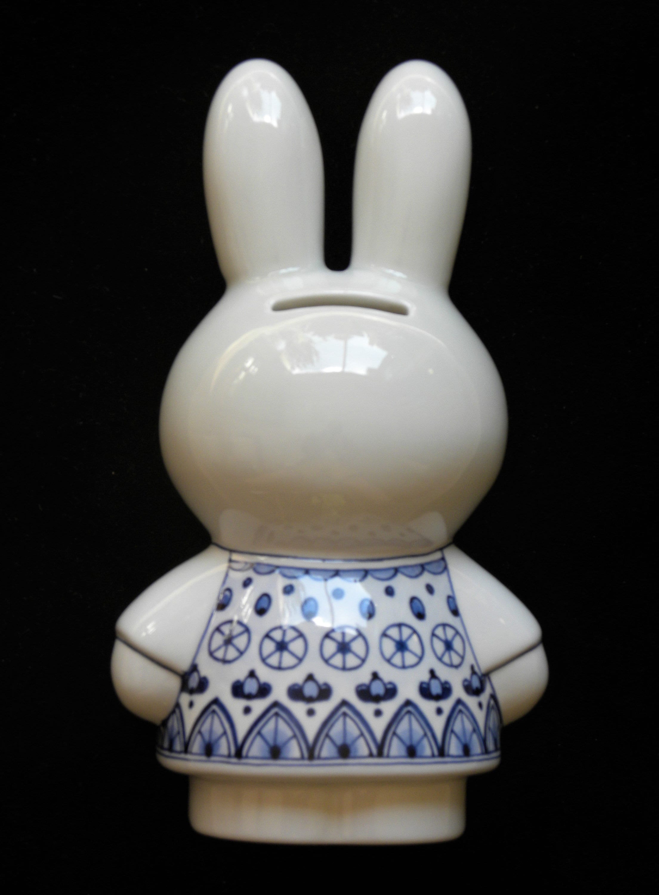 Royal Delft Blue LARGE Handpainted Miffy (porceleyne Fles, With