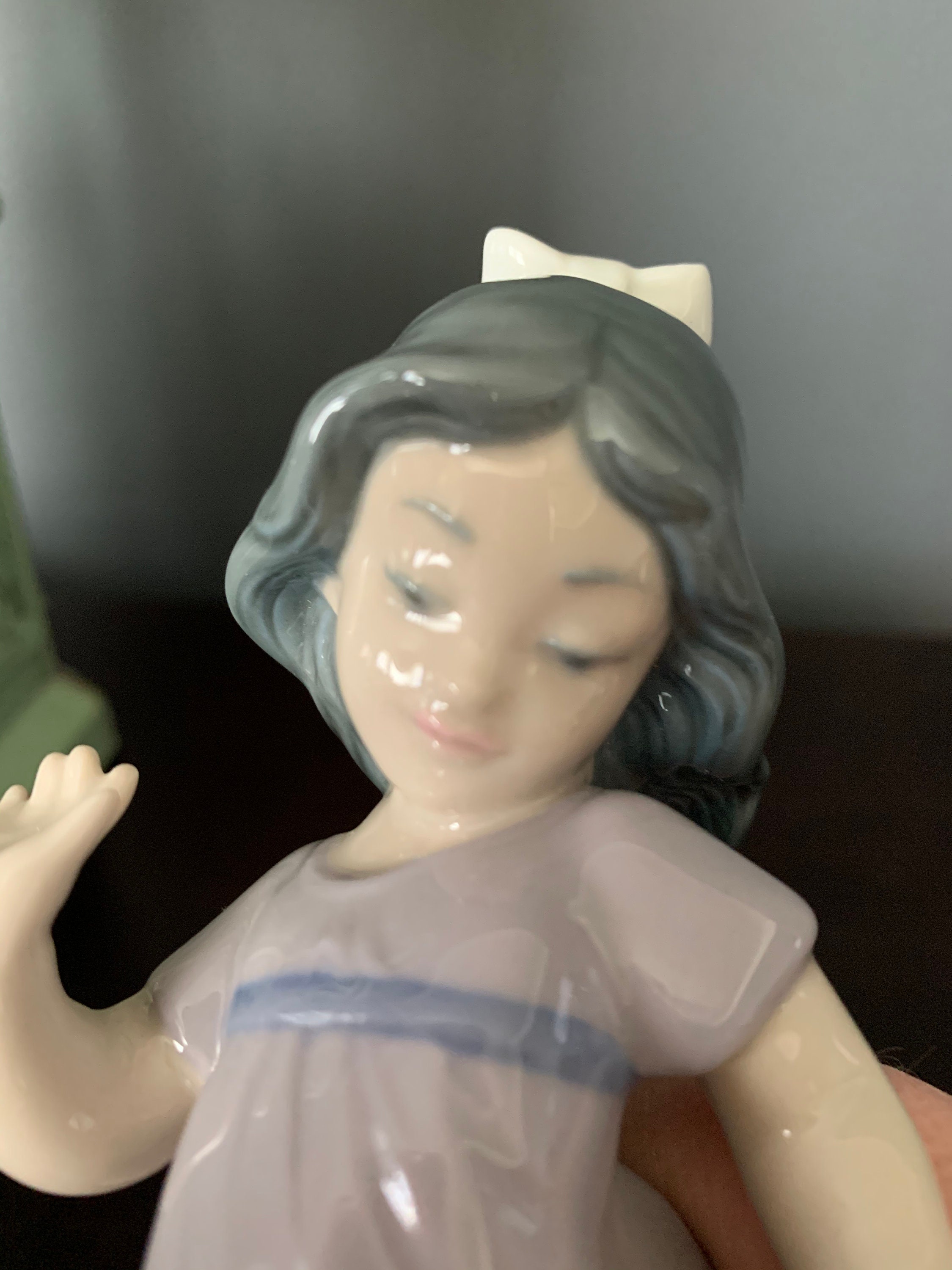 ヴィンテージ LLADRO/リヤドロ NAO/ナオ 『 子犬を抱いた女の子
