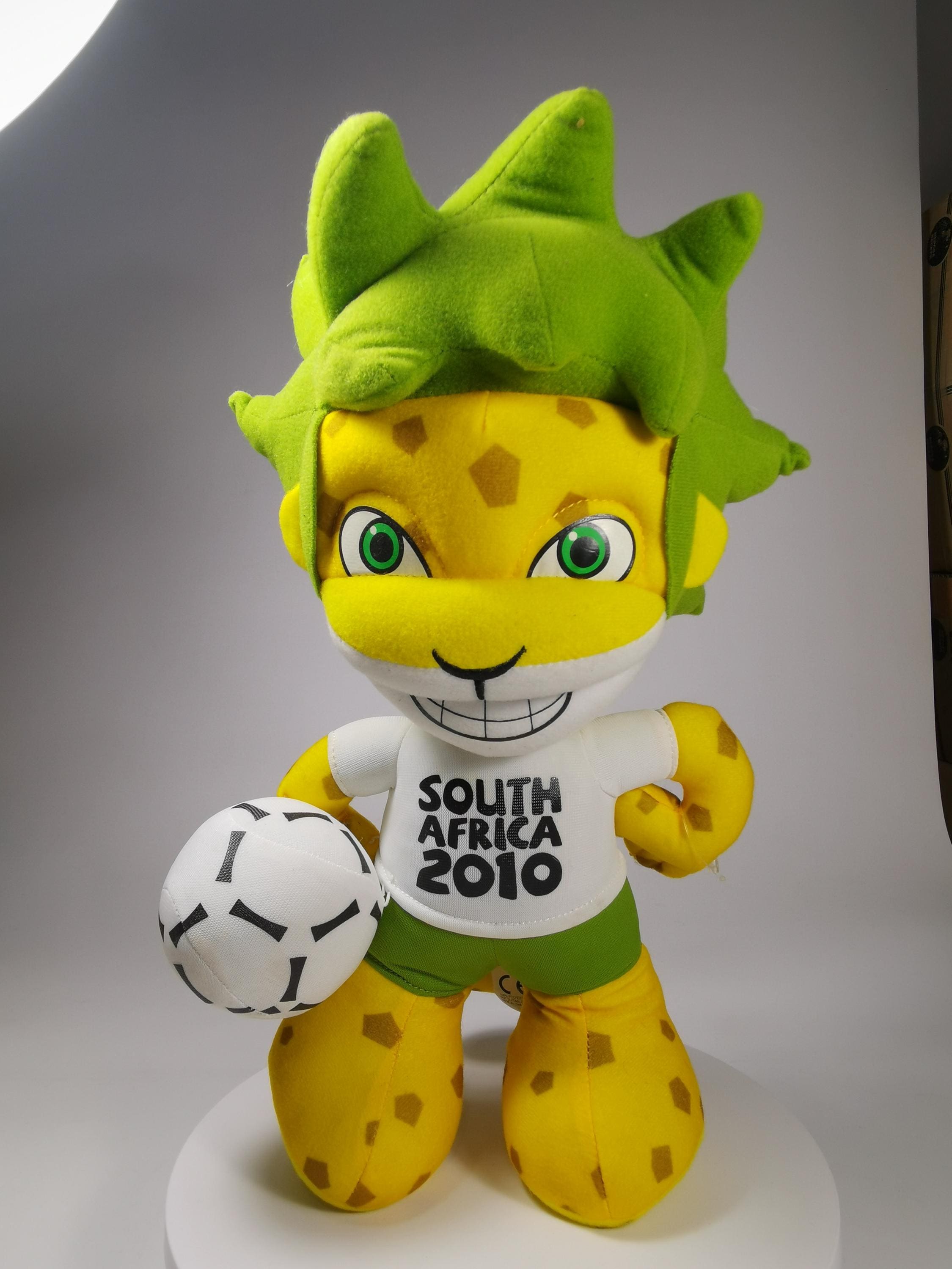 Official Zakumi Plush – 2010 FIFA World Cup Mascot – South Africa