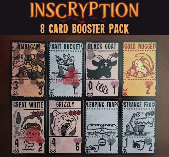 Inscryption Eight Card Booster Pack - Etsy