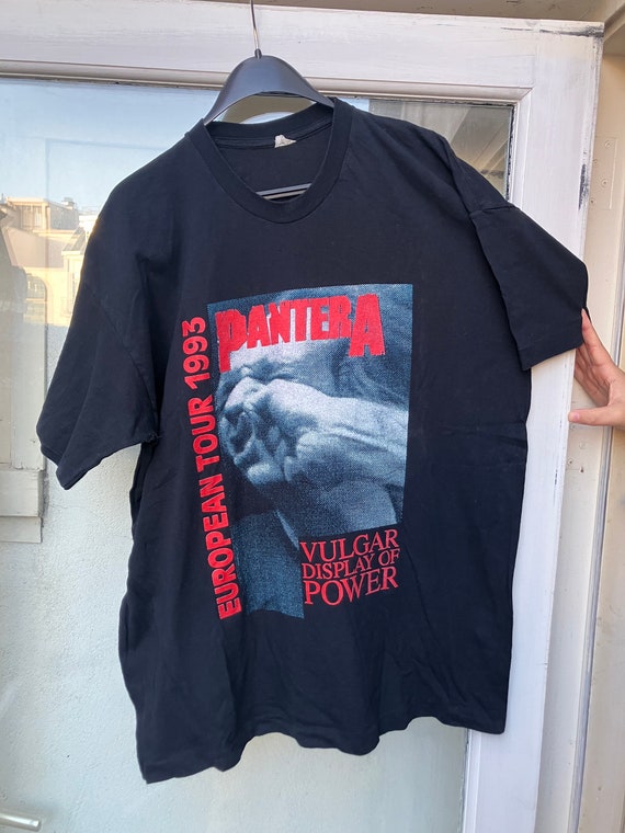 Pantera 1993 Vintage Vulgar Display of Power T-shirt - Etsy