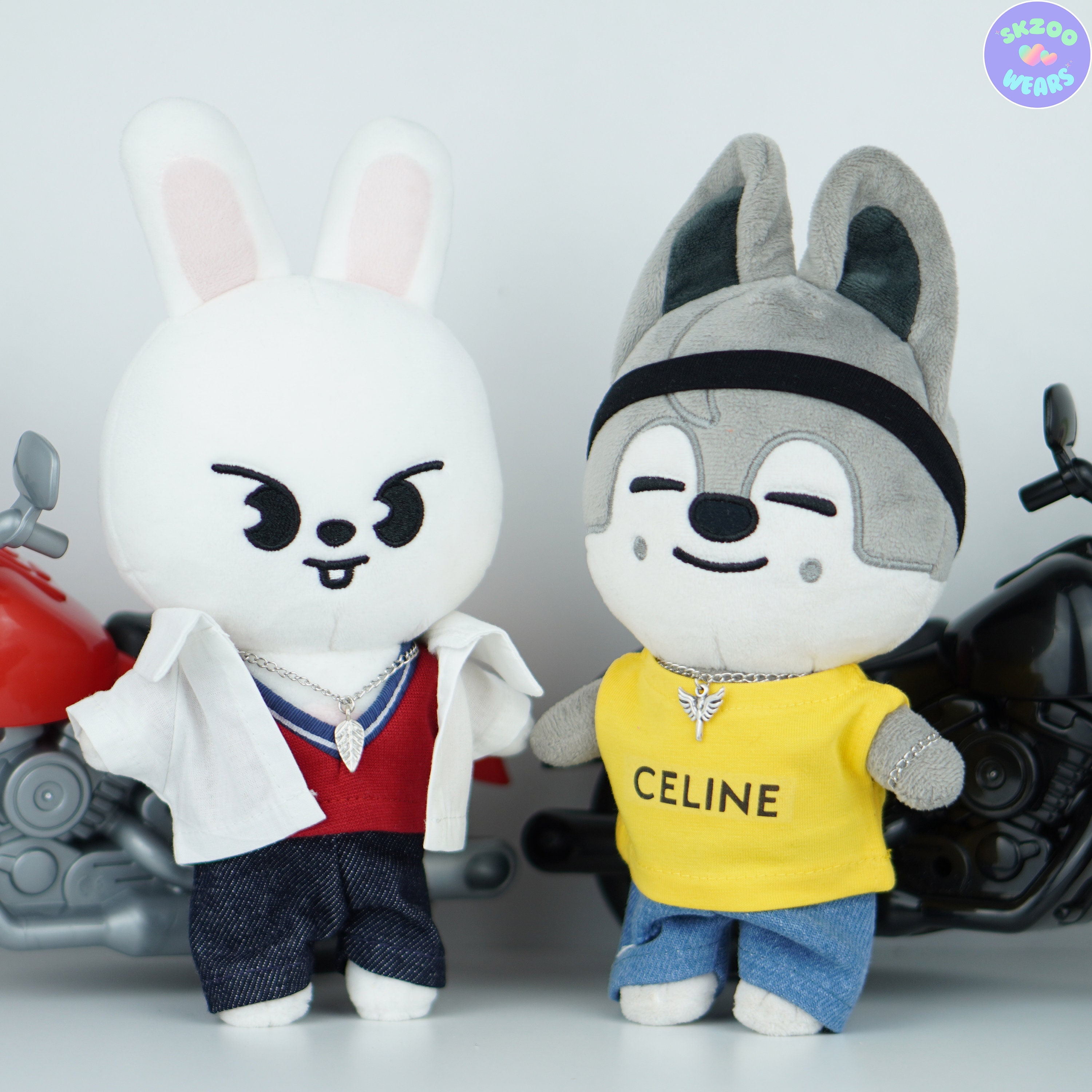 バンチャン ドライブセット、リーノウ ドライブ衣装、Skzoo、Skzoo 服