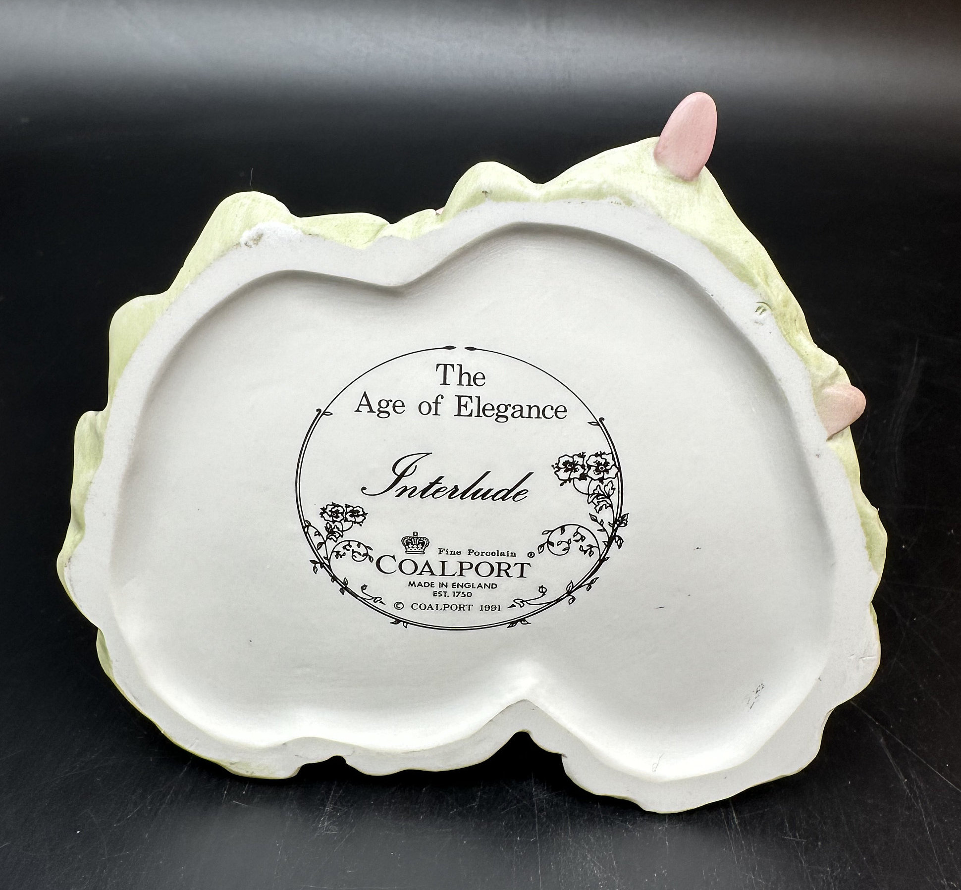 Coalport Age of Elegance Interlude Porcelain Lady Figurine Matt