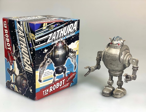 Giant Zathura Limit Edition Robot.vintage Wind up Tin Toy Retro