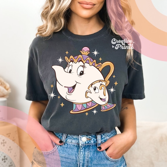 Chip Mrs. Potts PNG, Beauty and the Beast Sublimation Design Png