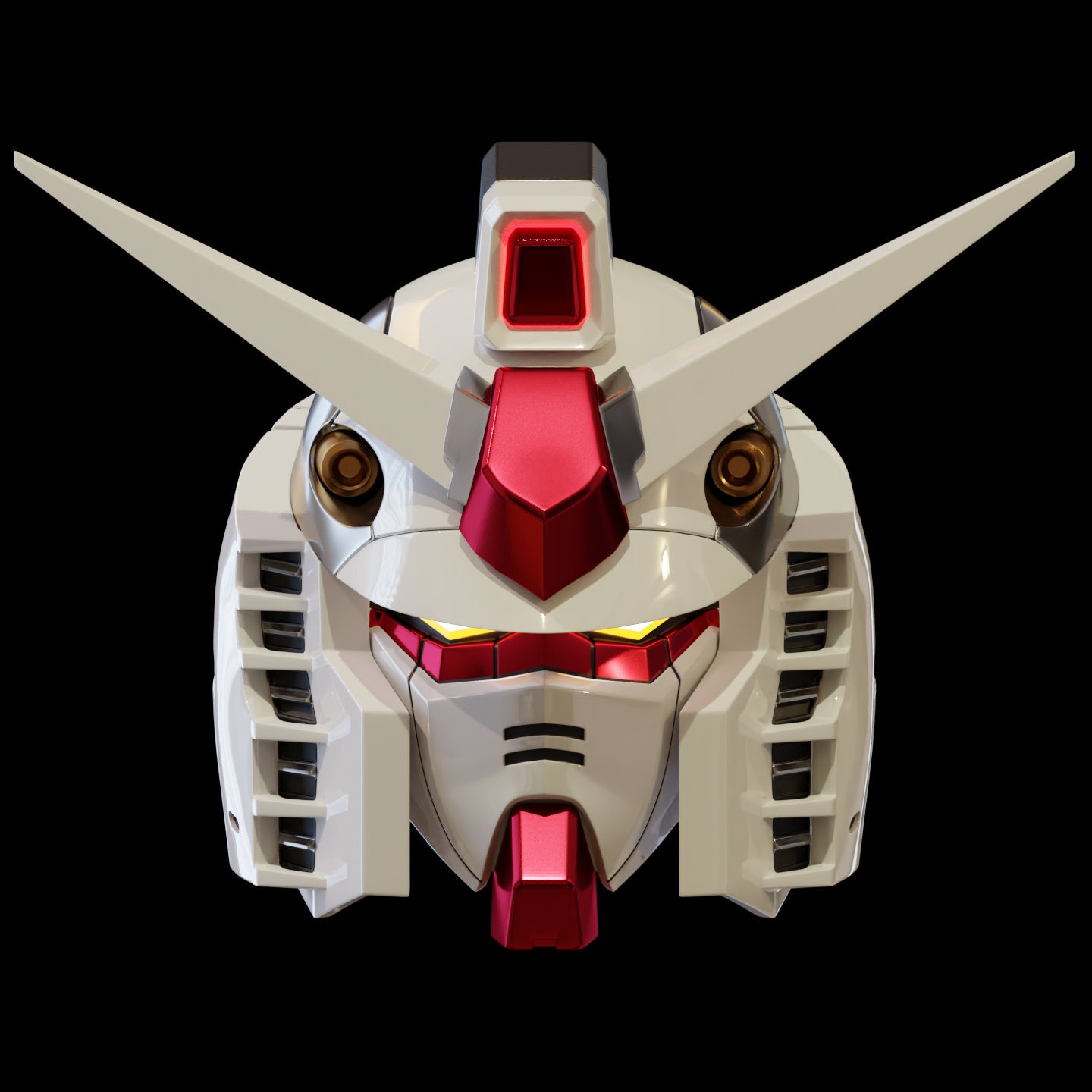 ガンダム RX-78-2 ヘルメット 3Dモデル - Etsy 日本