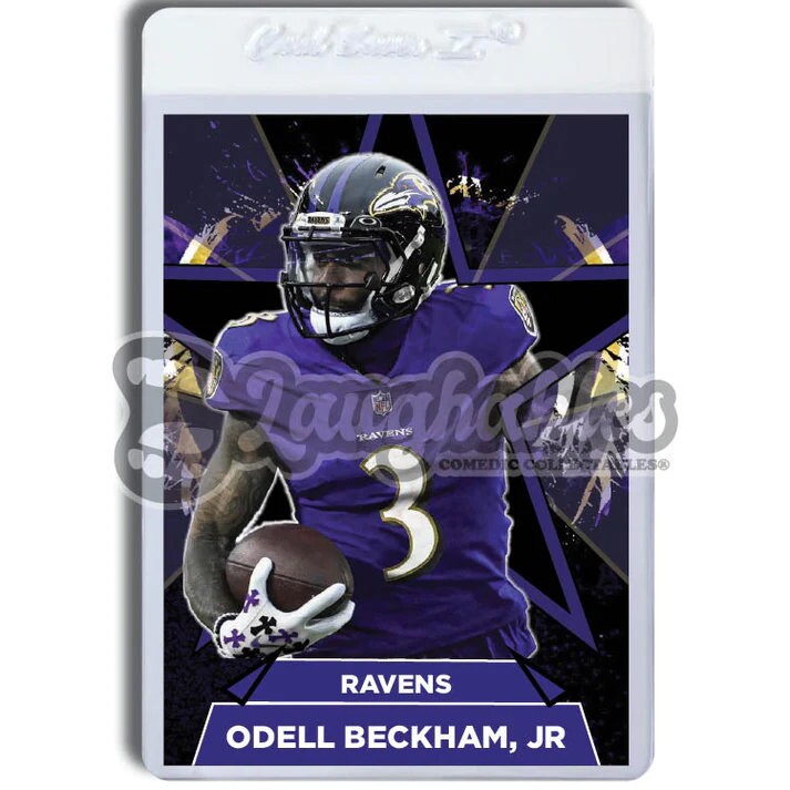 Odell Beckham, Jr | Ravens | Custom Football Card Novelty - Etsy