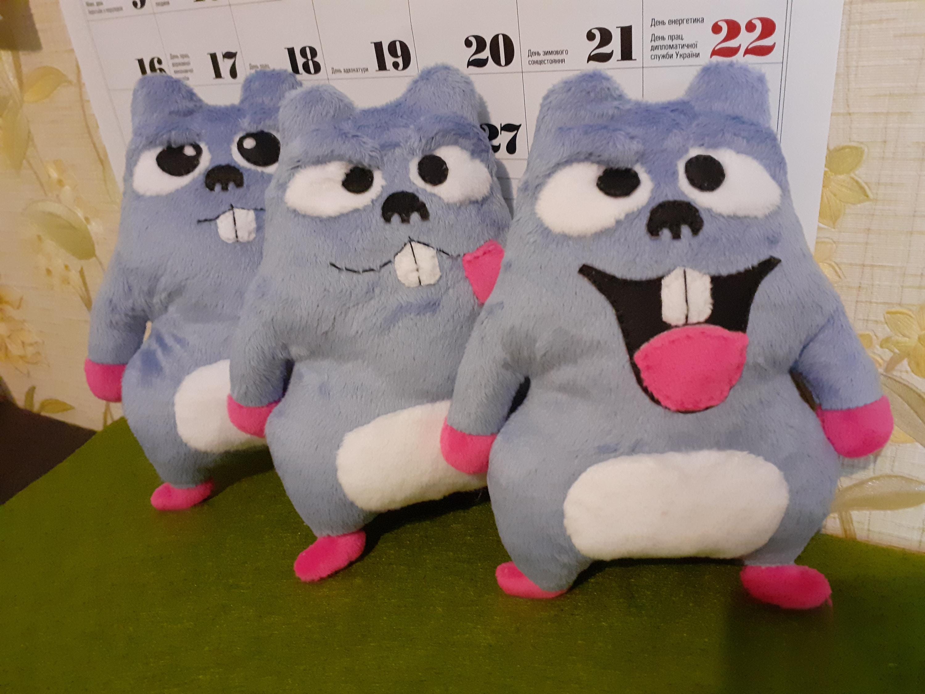 レミングスのぬいぐるみ：手作りのコレクターズギフト - Etsy 日本