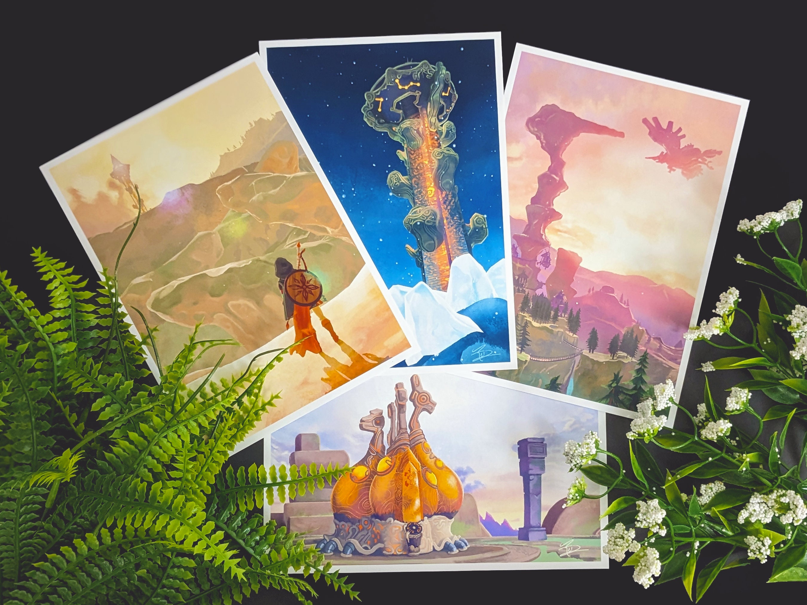 Zelda Landscape Paintings 5