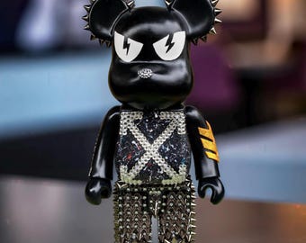 Bearbrick KAWS TENSION 100+400% Medicom Toy - Etsy