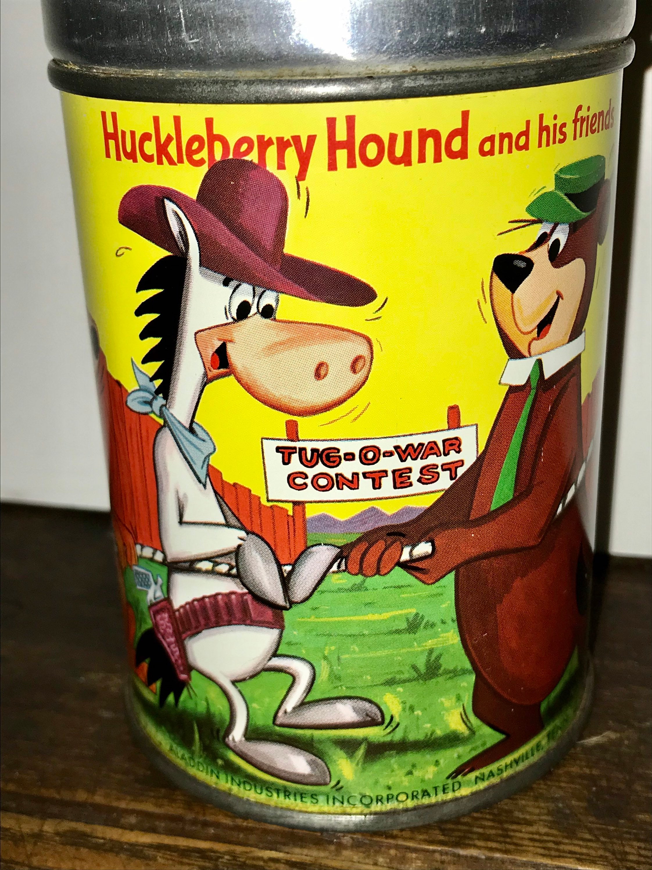 Huckleberry Hound Lunch Box - Etsy