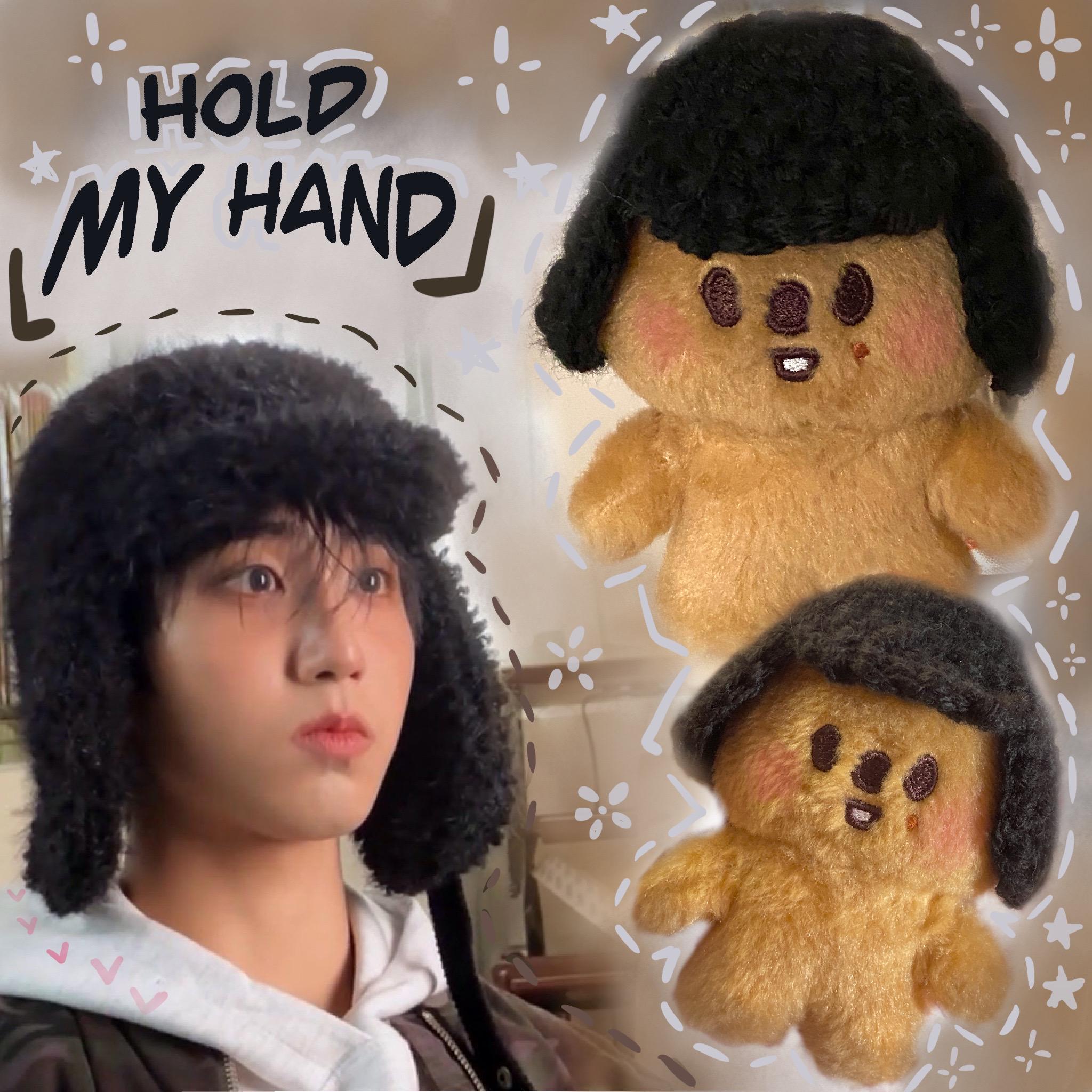 Stray Kids Skzoo Han Quokka Handmade Crochet Hold My Hand Hat for
