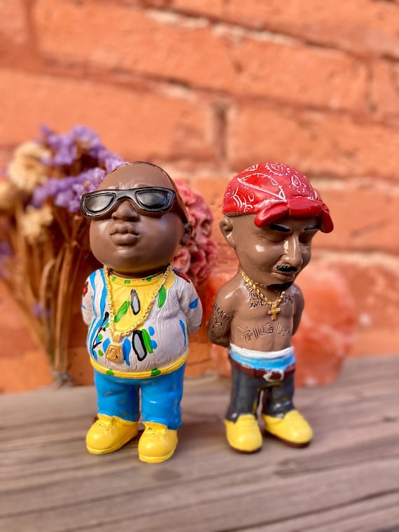 Handmade Tupac Figurine Collectible Item Statue Hip-hop Sculpture