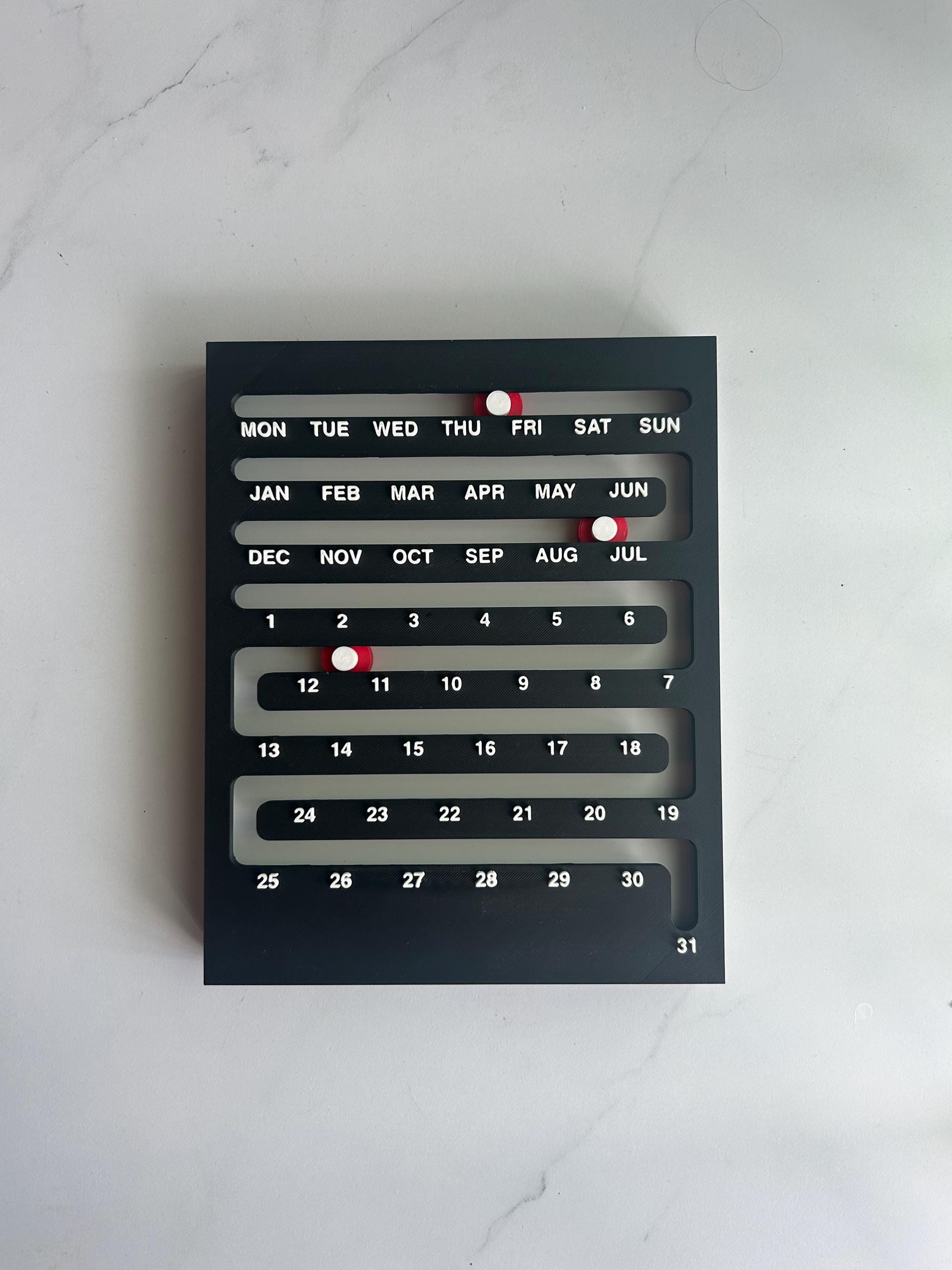 Ring a date wall calendar - Etsy 日本