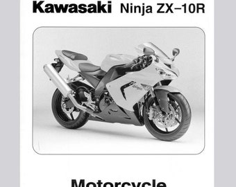 カワサキに適合 - 2004 2005 メンテナンス修理サービスマニュアル ZX