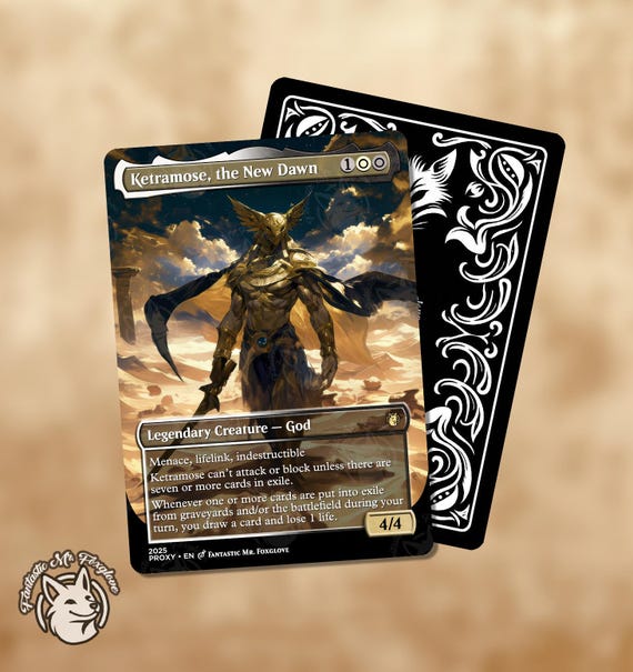 Ketramose, the New Dawn | Proxy Card - Etsy