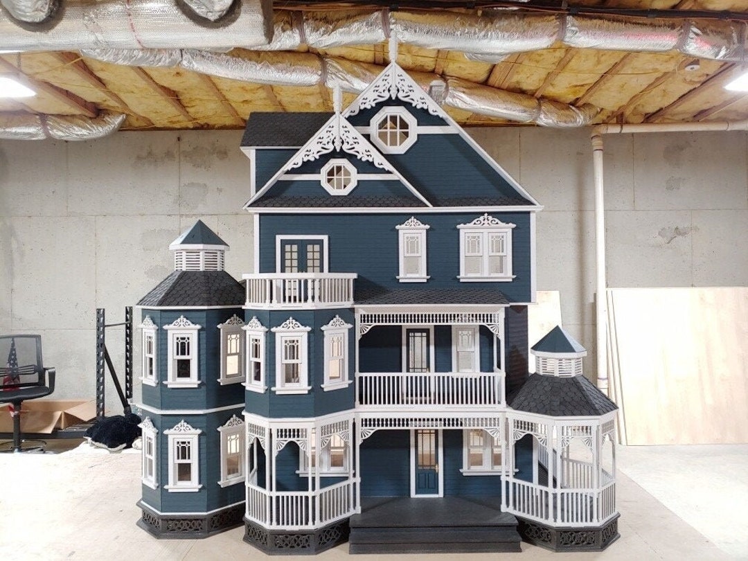 1:12 Scale Wooden Dollhouse Kit, Ashley Abigail, A Gothic
