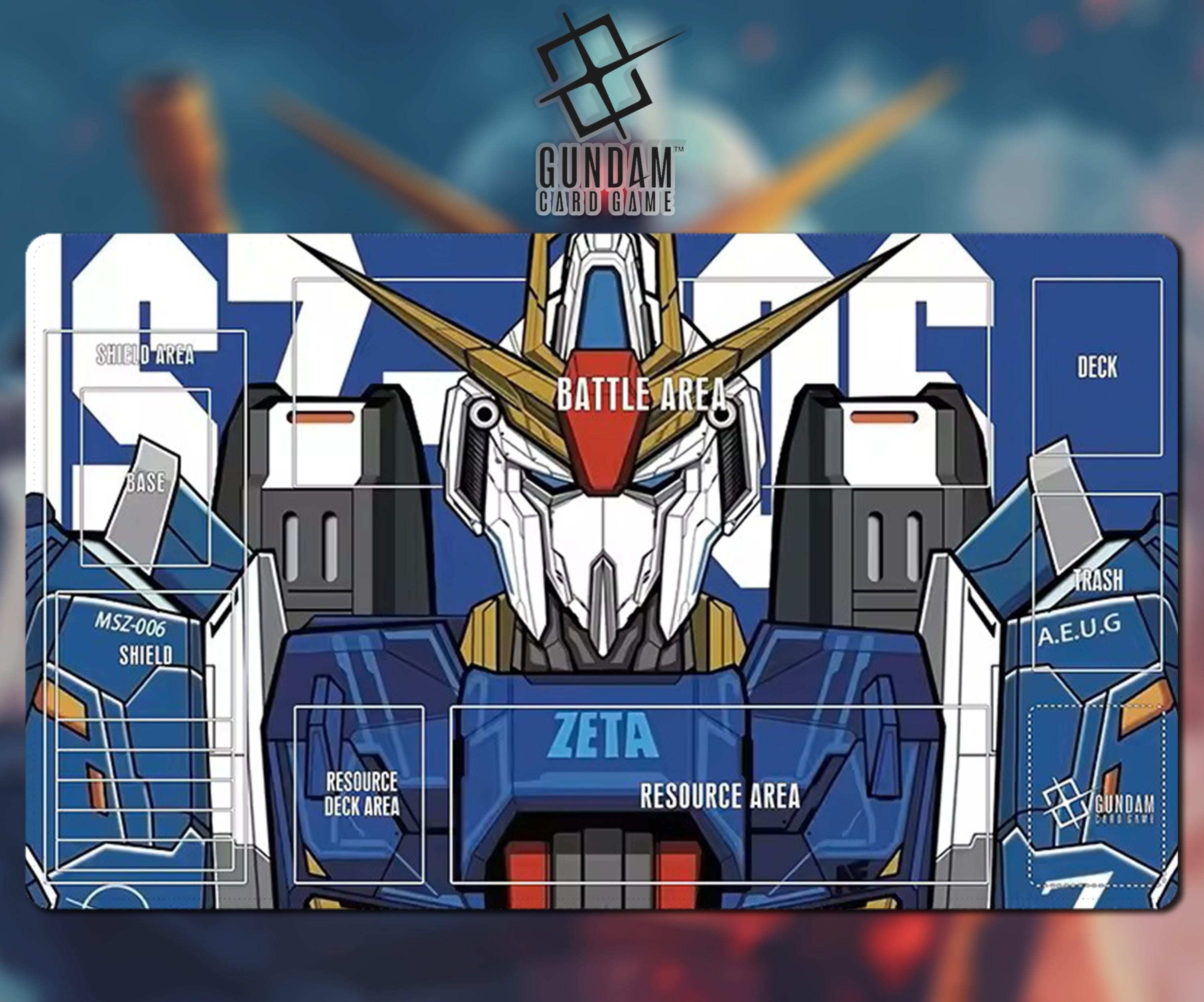 プレイマット MSZ-06 ゼータガンダム ガンダムカードゲーム ゾーン26A