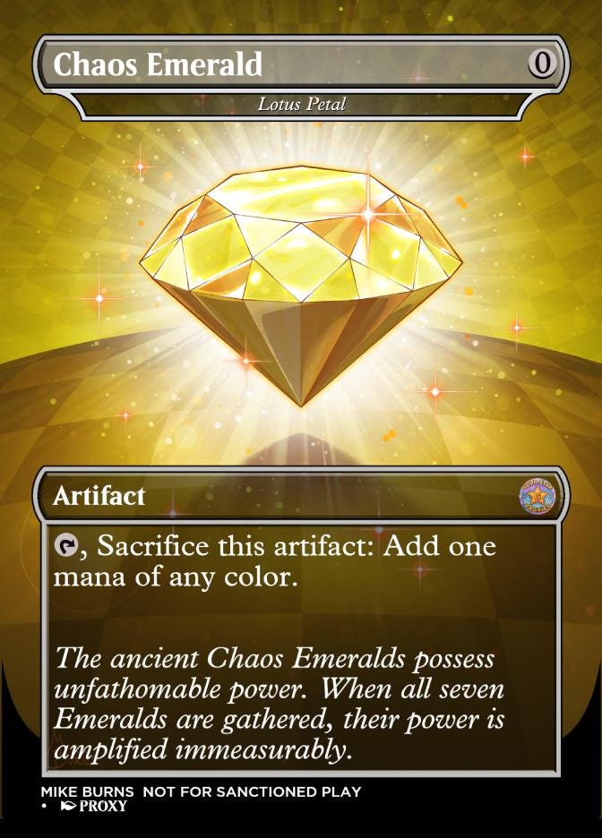 Chaos Emerald Singles (PROXY) - Etsy