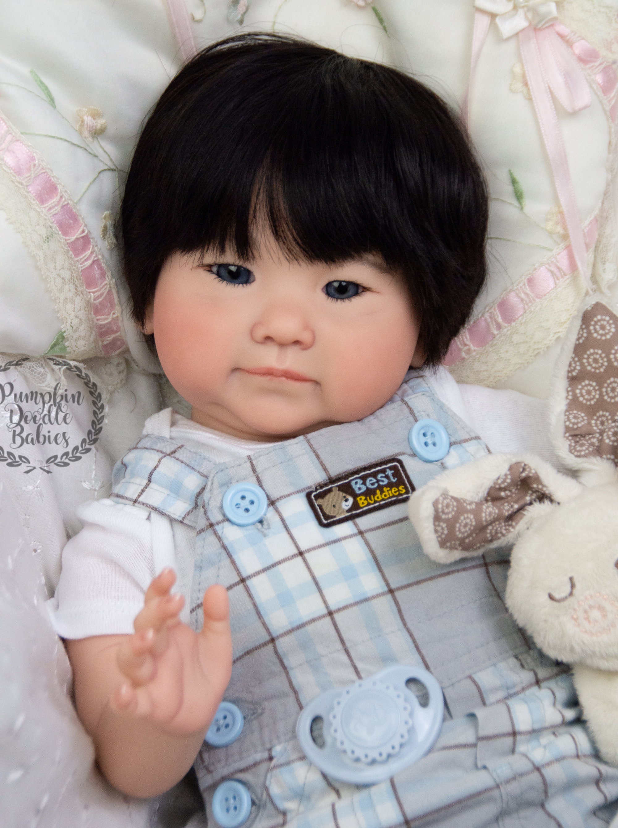 カスタムオーダー リボーンドール 女の子または男の子の赤ちゃん Cai