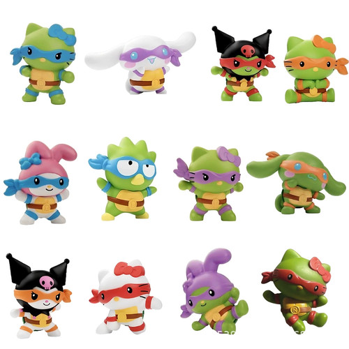 2025 Sanrio MY MELODY Ninja Turtles Mc DONALDS Hello Kitty Happy