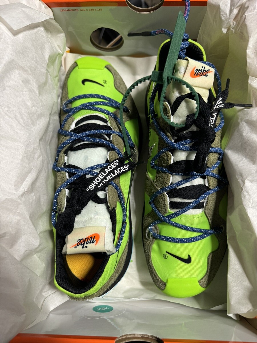 Nike Air Zoom Terra Kiger 5 x OFF-WHITE 'Green' CD8179-300-Size US