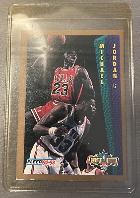 1992-93 Fleer Michael Jordan Slam Dunk MISSING #273 ON CARD-Tony's