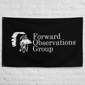 Forward Observations Group Flag | eBay