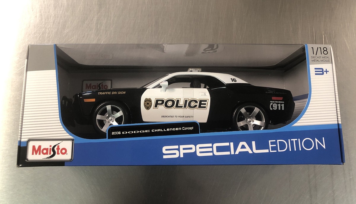 MAISTO SPECIAL EDITION 2006 DODGE CHALLENGER CONCEPT POLICE