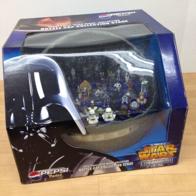 PEPSI STAR WARS Episode 3 Bottle Cap Collection Stage Figure Toy