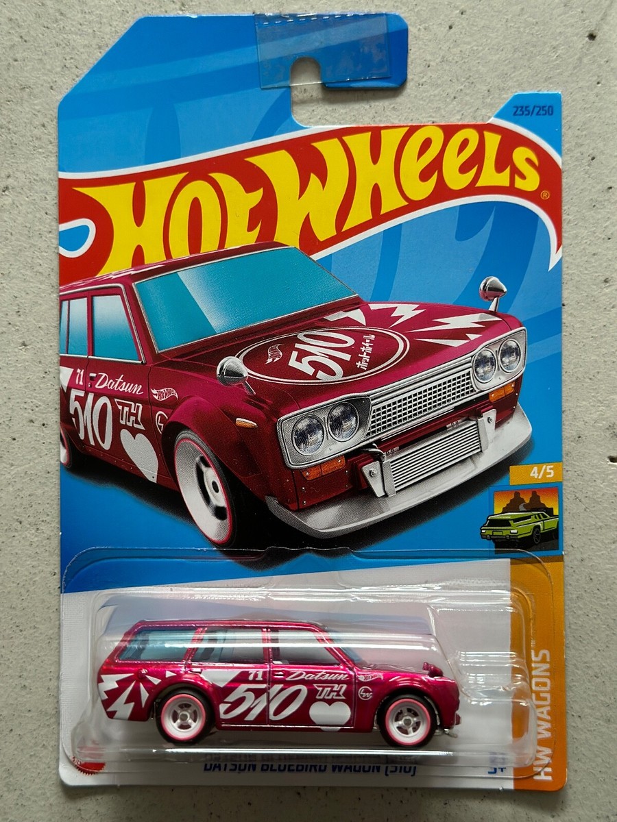 Hot Wheels DATSUN BLUEBIRD WAGON 510 STH Super Treasure Hunt Real