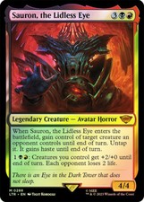 Sauron, the Lidless Eye [Foil] #288 Prices | Magic Lord of the