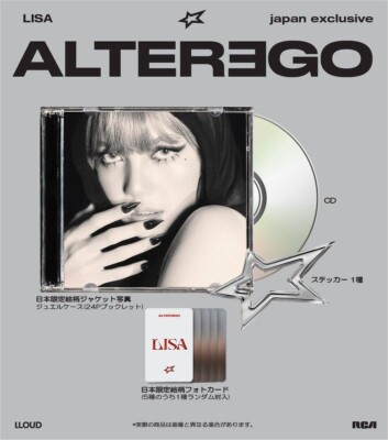 LISA BLACKPINK ALTER EGO JAPAN EXCLUSIVE POB PHOTOCARD OFFICIAL