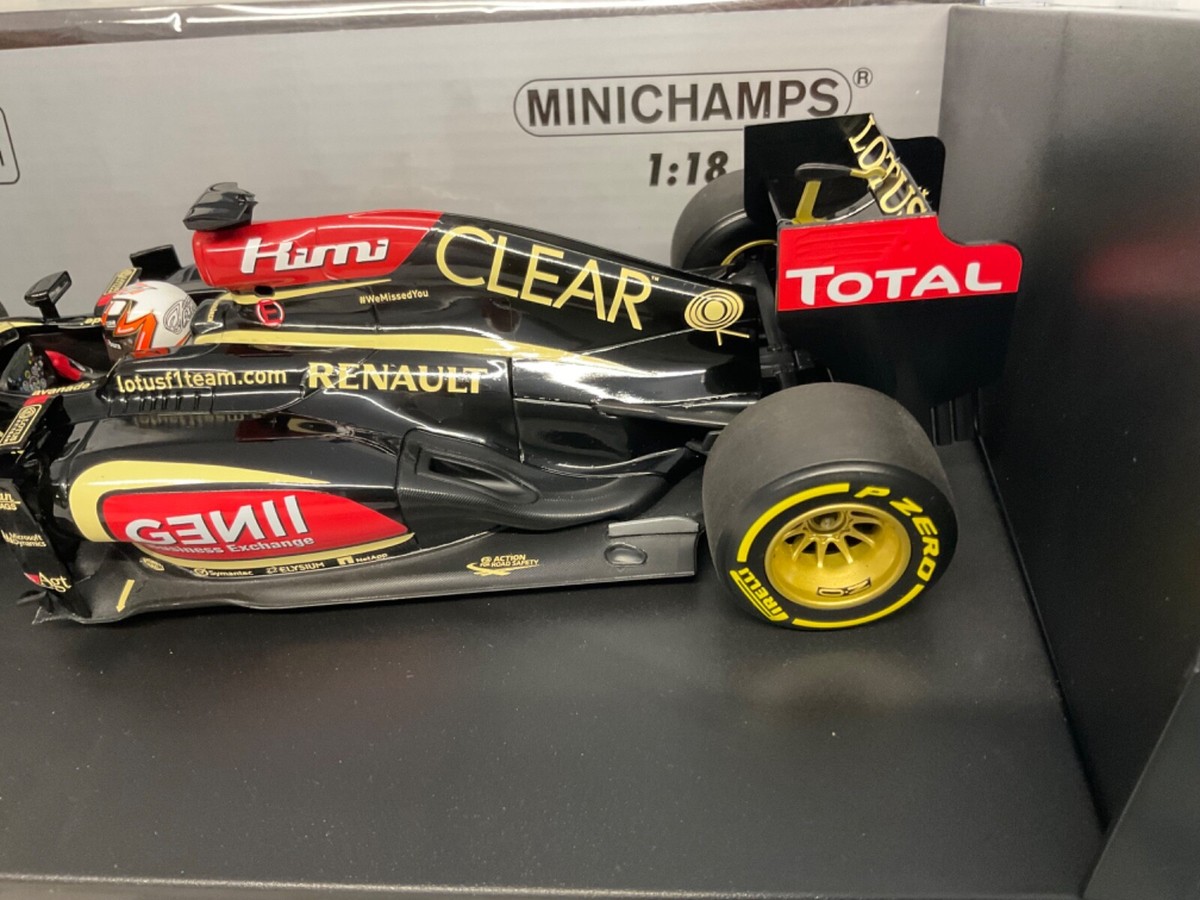 1/18 MINICHAMPS 110 130007 K.RAIKKONEN LOTUS F1 TEAM RENAULT E21
