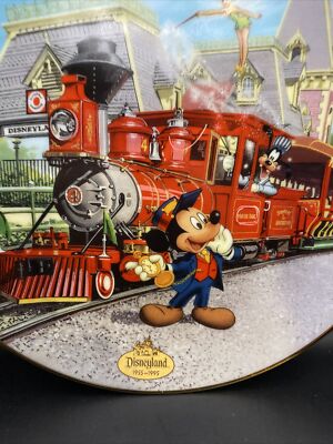 Disneyland Railroad 40周年記念プレート シリアルナンバー Disneyland
