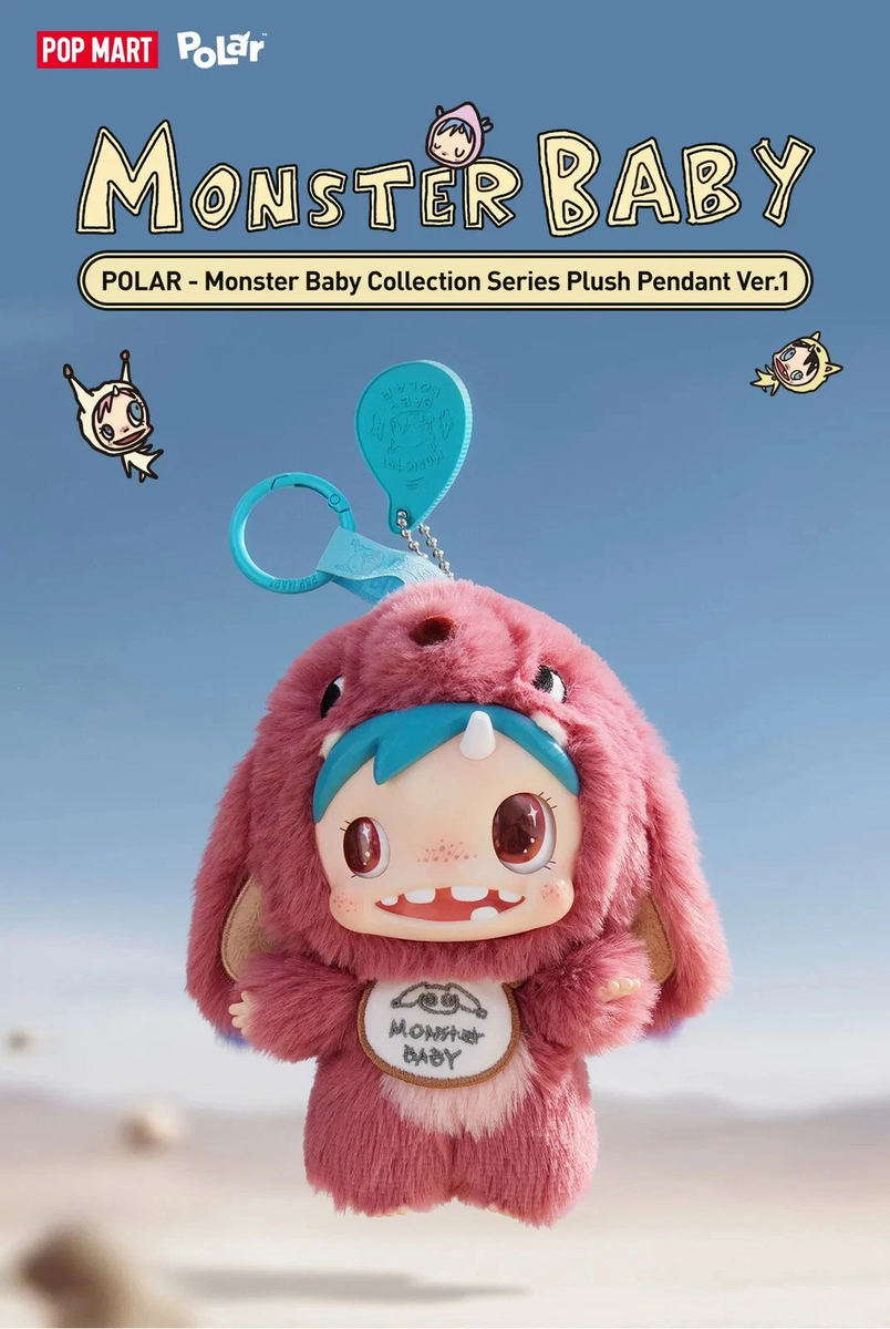 POP MART POLAR Monster Baby Collection Series Plush Pendant Ver.1