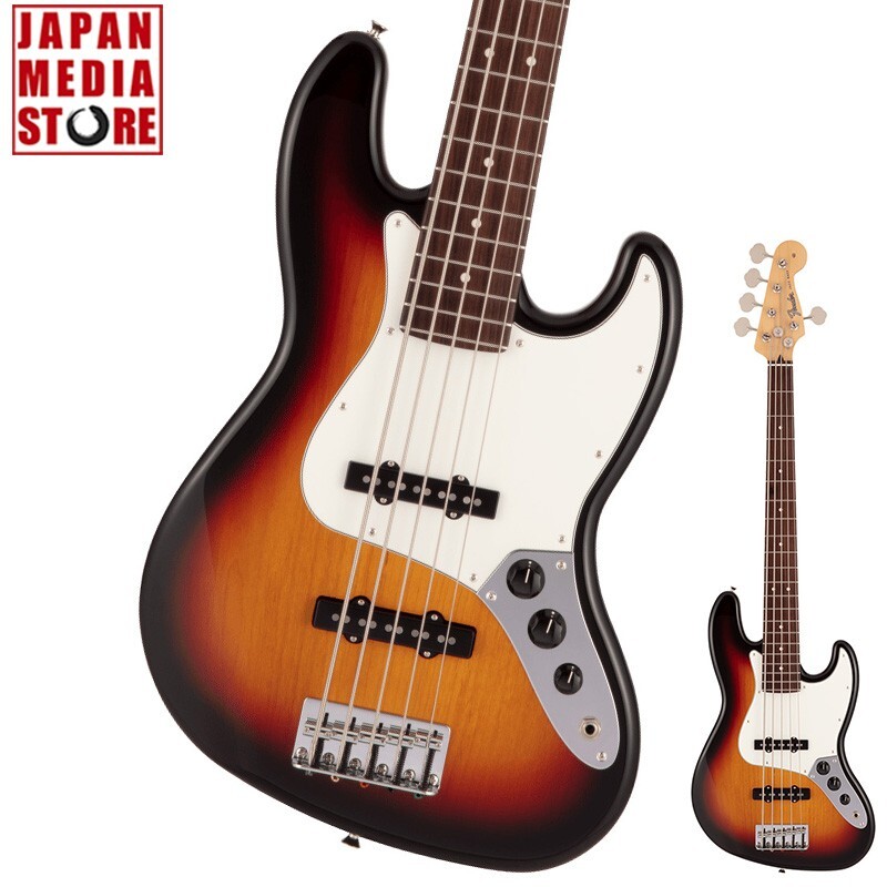 Fender Made in Japan Hybrid II Jazz Bass V 3-Color Sunburst