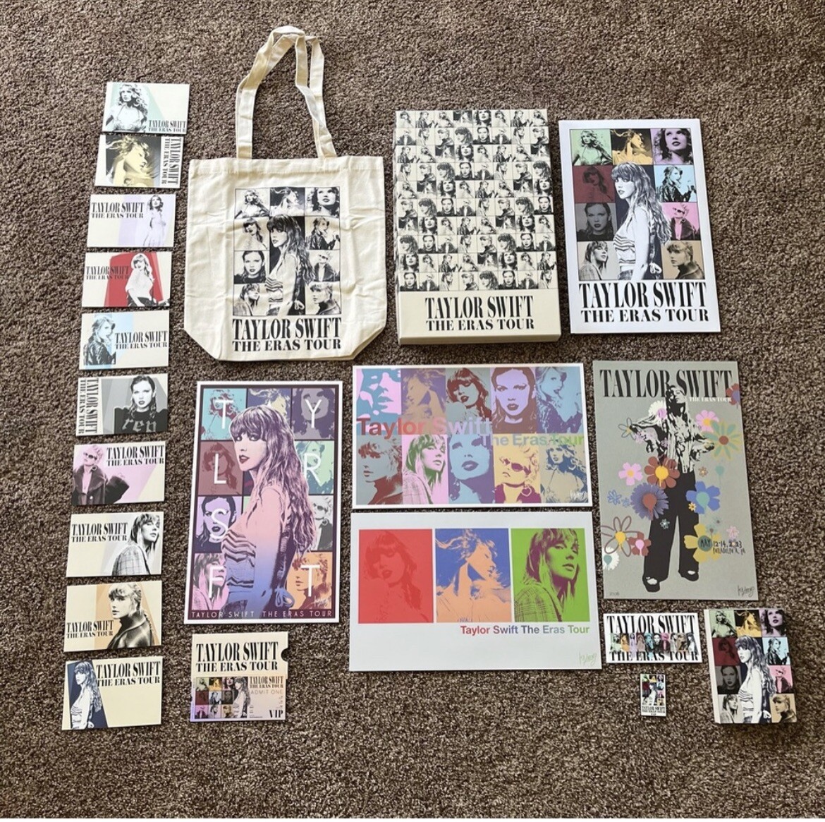 New Authentic Taylor Swift Eras Tour VIP Box - Philadelphia | eBay