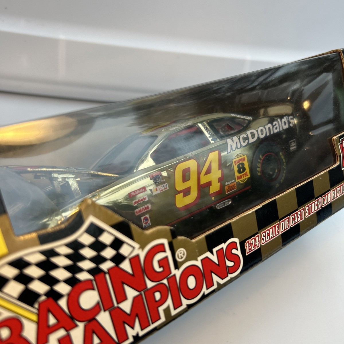 1998 Bill Elliott #94 McDonalds NASCAR 50th 1/24 diecast Racing
