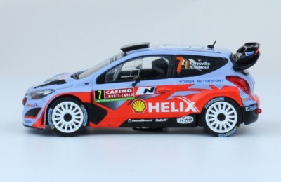Hyundai i20 Coupé WRC 2014 Neuville Rare WRC Rally Diecast Car 1