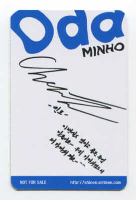 SHINEE - ODD 4th Album OFFICIAL PHOTOCARD JONGHYUN TAEMIN KEY ONEW